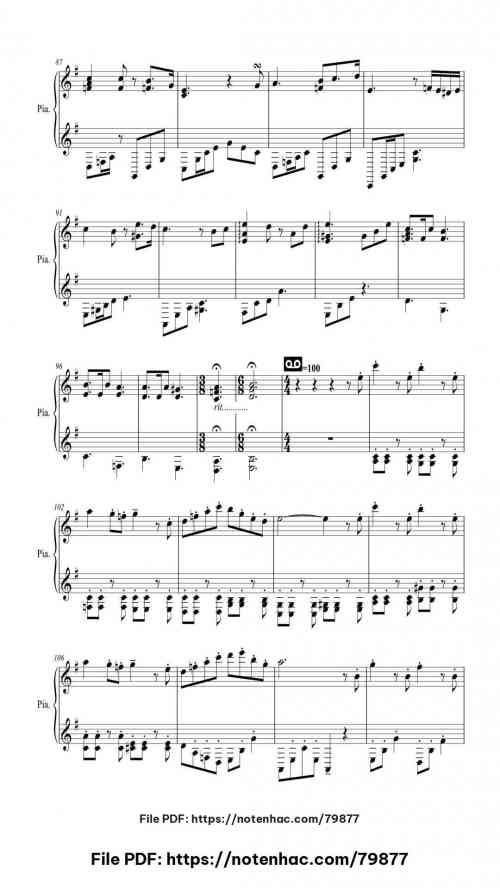 A Town With An Ocean View by Joe Hisaishi Level Intermediate 11 A Town With An Ocean View piano sheet music free pdf