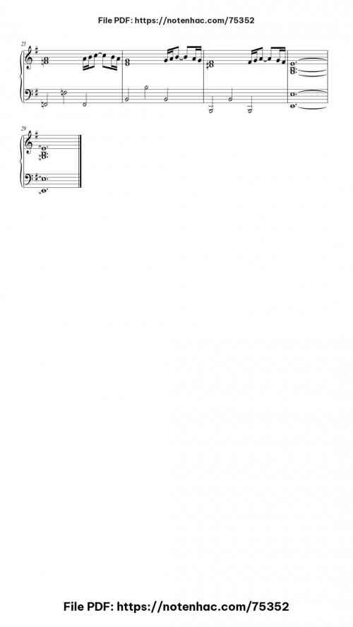 Adagio in G Minor piano sheet music free pdf