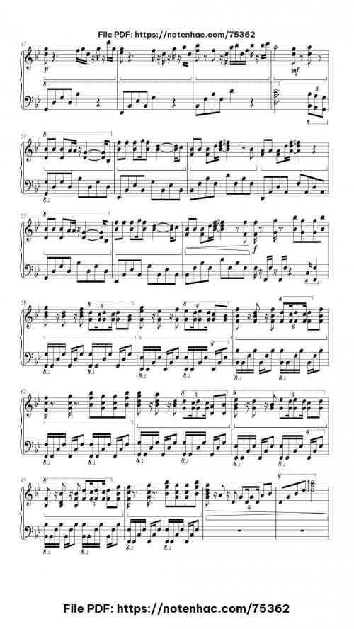 Alone (Piano Version) piano sheet music free pdf