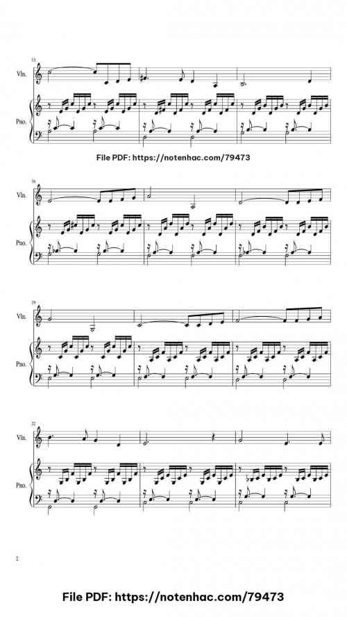 Ave Maria Piano Duet Violin piano sheet music free pdf