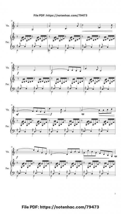 Ave Maria Piano Duet Violin piano sheet music free pdf
