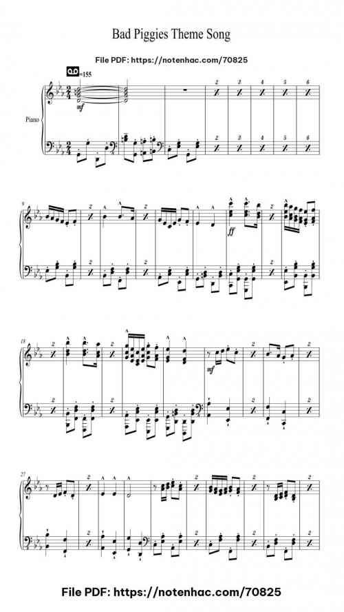 bad piggies theme song
