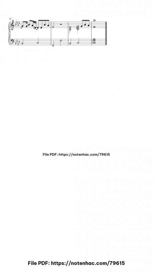 Belle by Richard Cocciante Level Intermediate 8 Belle piano sheet music free pdf