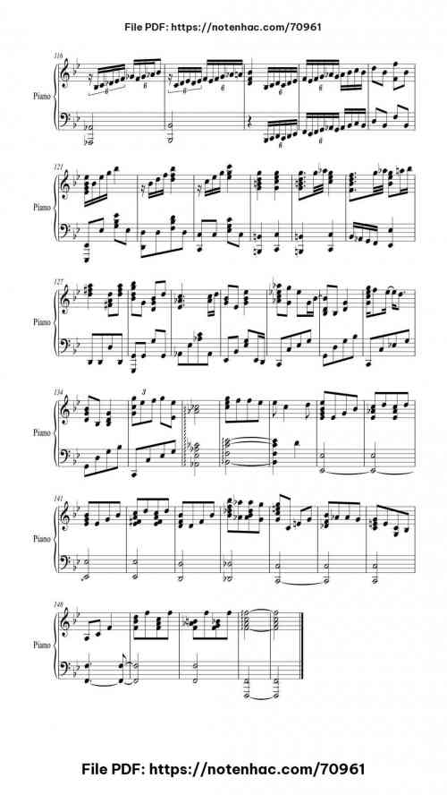 Bohemian Rhapsody piano sheet music free pdf