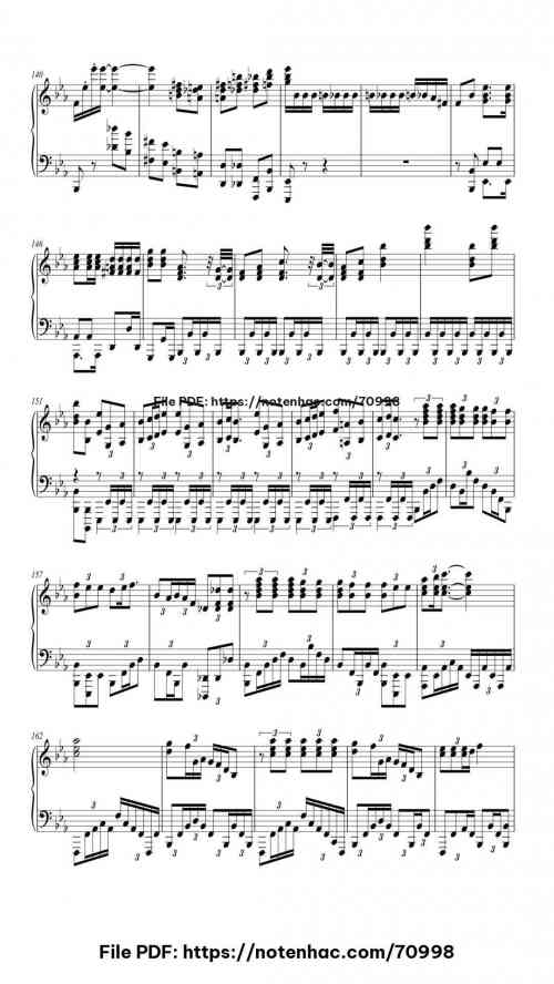 Bohemian Rhapsody piano sheet music free pdf