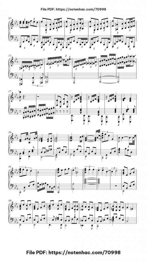 Bohemian Rhapsody piano sheet music free pdf