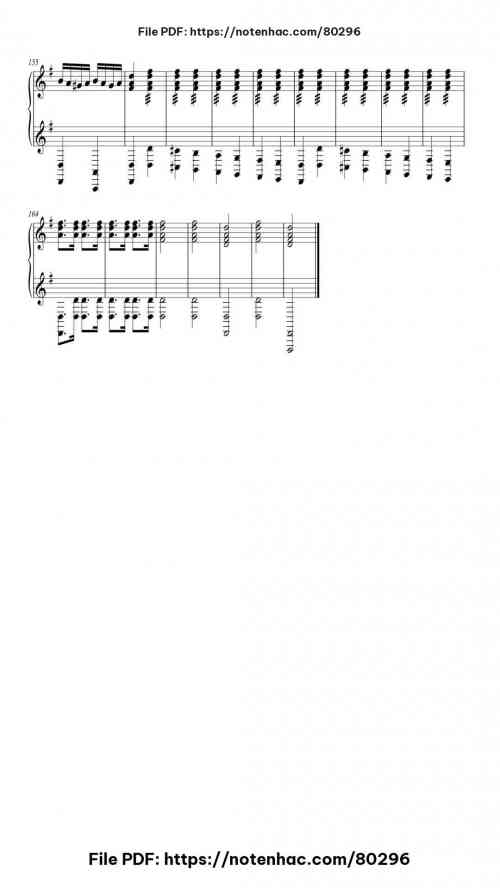Cancan by Jacques Offenbach Level Mid-Advanced 10 Cancan piano sheet music free pdf