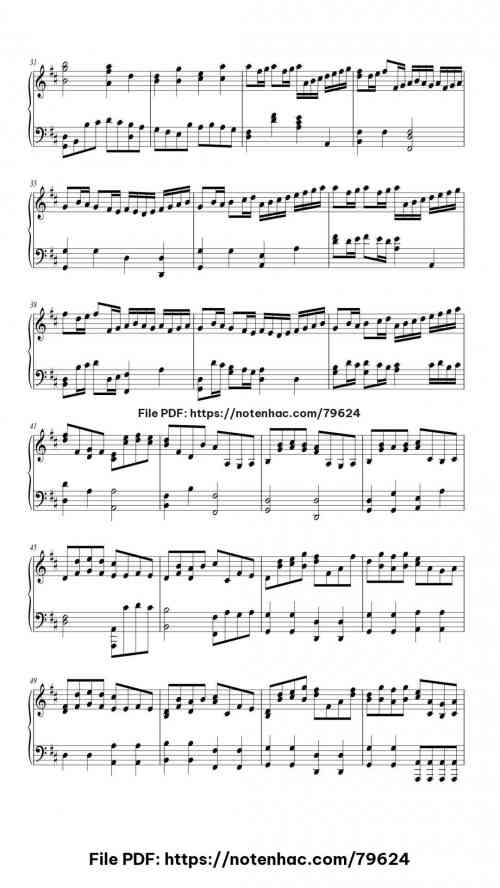 Canon in D by Johann Pachelbel Level Intermediate 5 Canon in D piano sheet music free pdf