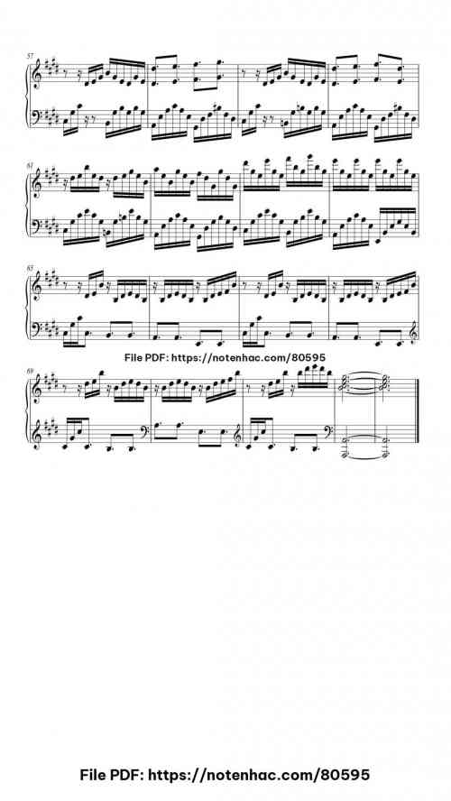 Chasing Kou - Drowning Love piano sheet music free pdf