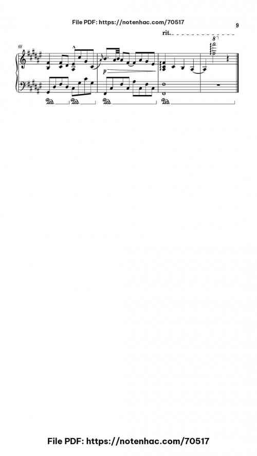 Cỏ Dại Và Hoa Dành Dành piano sheet music free pdf