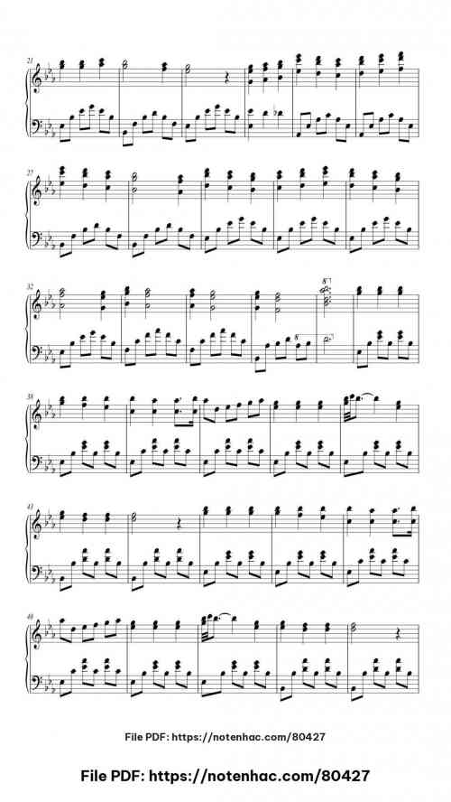 Drei Haselnüsse für Aschenbrödel piano sheet music free pdf
