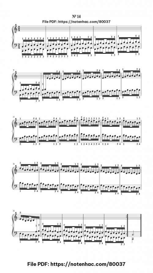 el pianista virtuoso hanon no13 1