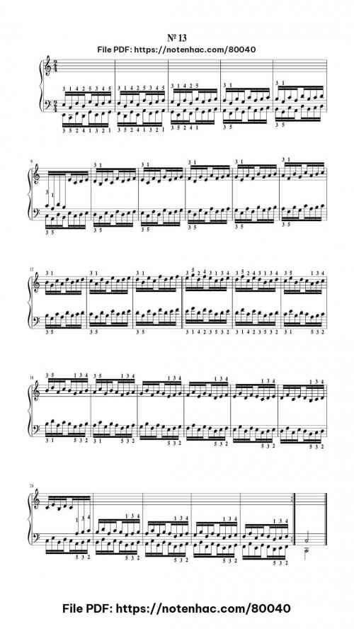 el pianista virtuoso hanon no14 1
