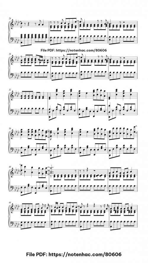 Enchanted piano sheet music free pdf