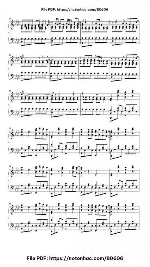 Enchanted piano sheet music free pdf