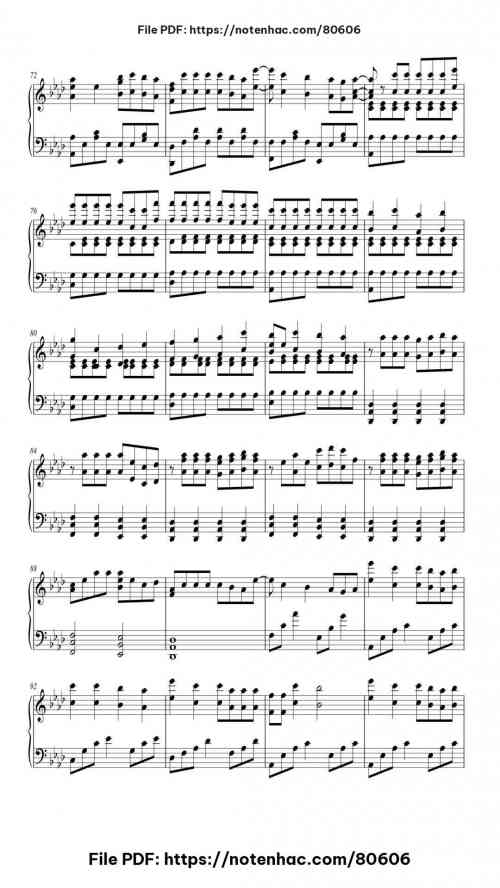 Enchanted piano sheet music free pdf