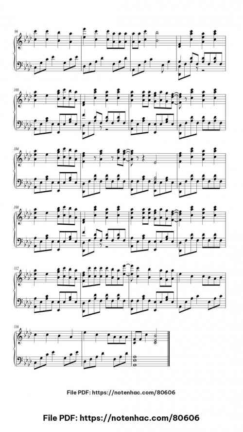 Enchanted piano sheet music free pdf