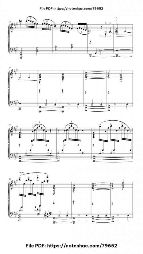 Escape by Kilgore Doubtfire Level Mid-Advanced 10 Escape piano sheet music free pdf