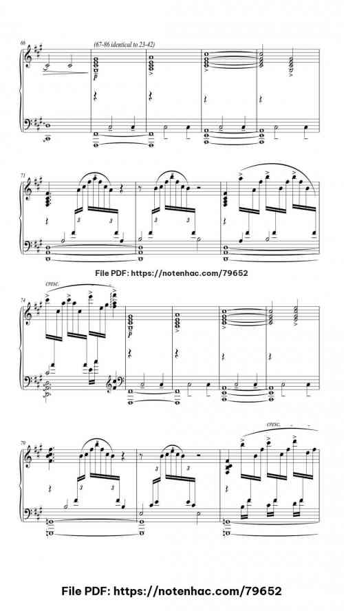 Escape by Kilgore Doubtfire Level Mid-Advanced 13 Escape piano sheet music free pdf