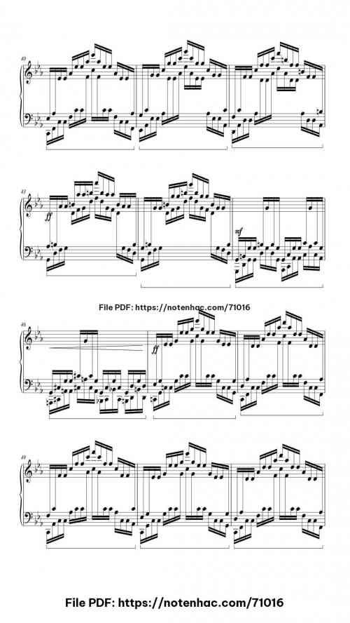 Etude Op. 25 No. 12 in C Minor "Ocean" by Frédéric Chopin Level Mid-Advanced 11 Etude Op. 25 No. 12 in C Minor "Ocean" piano sheet music free pdf