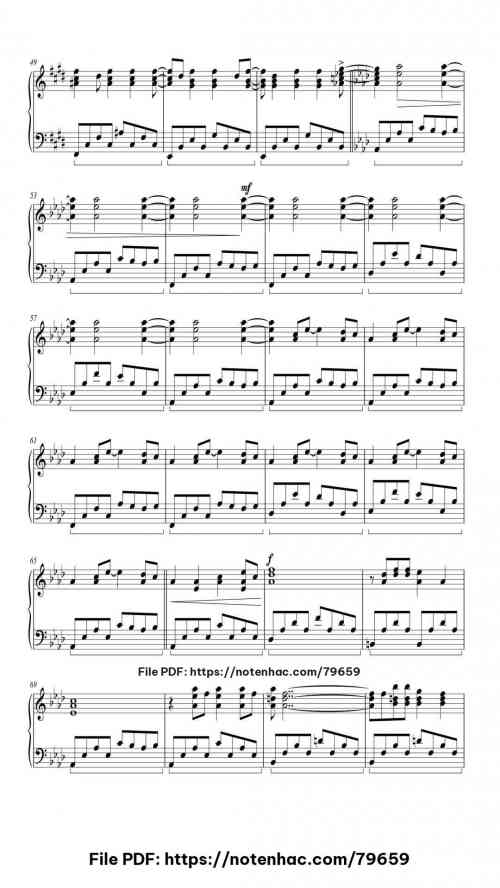 Every Breath You Take by The Police Level Intermediate 8 Every Breath You Take piano sheet music free pdf