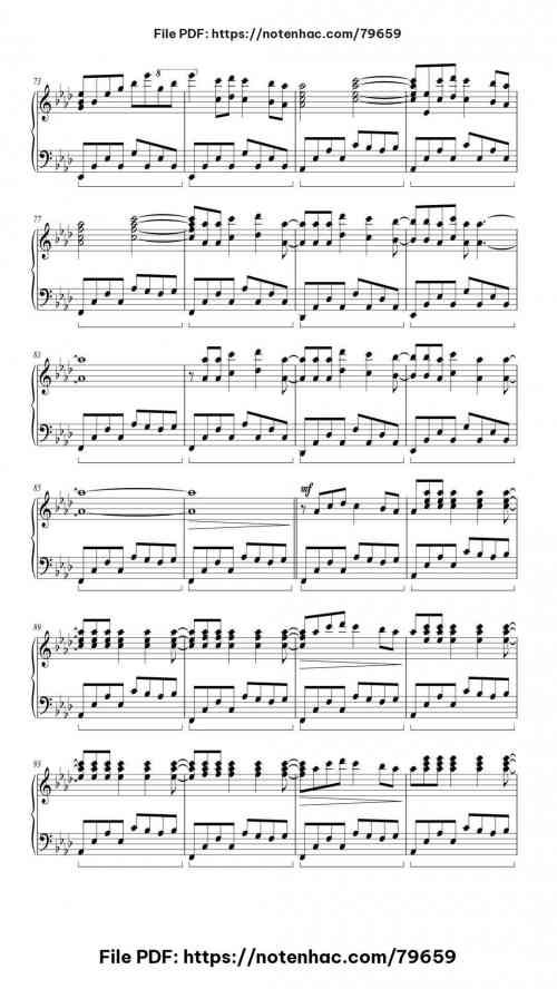 Every Breath You Take by The Police Level Intermediate 9 Every Breath You Take piano sheet music free pdf