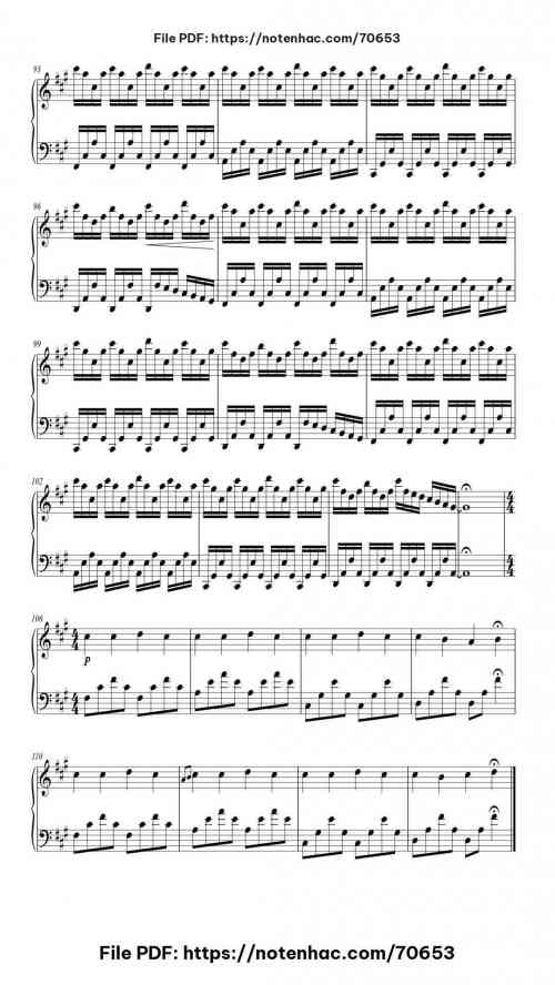 Experience piano sheet music free pdf