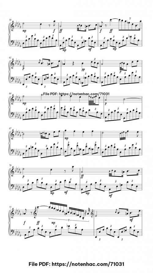 Fantasie-Impromptu in C-sharp Minor, Op. posth. 66 piano sheet music free pdf