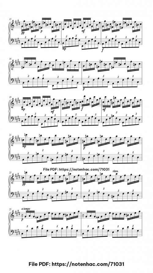 Fantasie-Impromptu in C-sharp Minor, Op. posth. 66 piano sheet music free pdf
