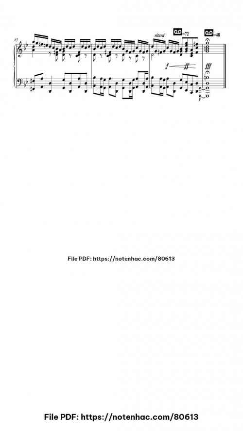 Fugue in G Minor, BWV 578 (Piano solo) by Johann Sebastian Bach Level Mid-Advanced 10 Fugue in G Minor, BWV 578 (Piano solo) piano sheet music free pdf