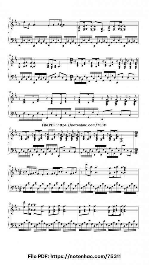 Golden Brown piano sheet music free pdf
