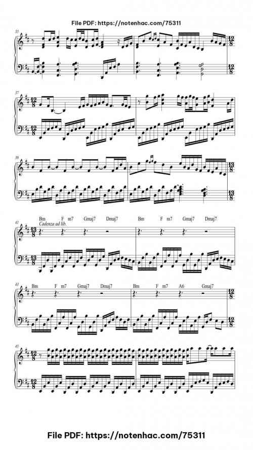 Golden Brown piano sheet music free pdf