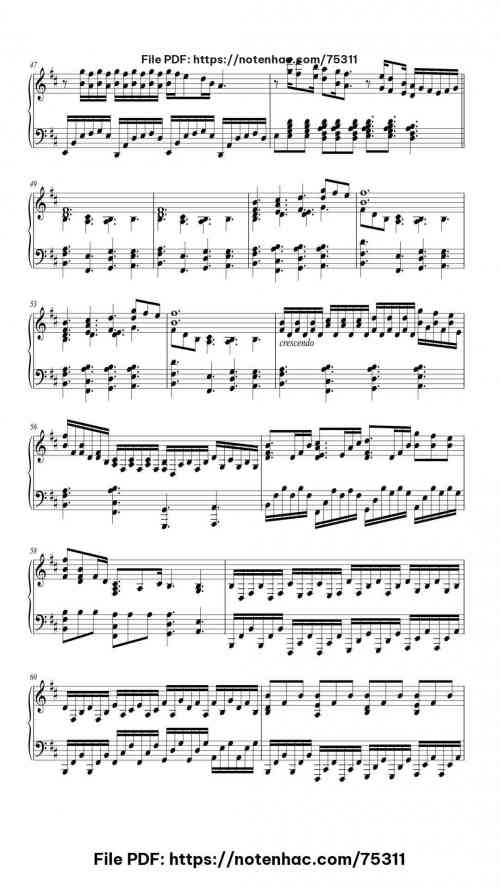 Golden Brown piano sheet music free pdf