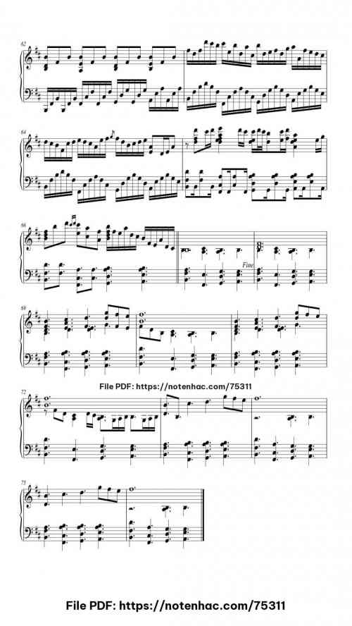 Golden Brown piano sheet music free pdf