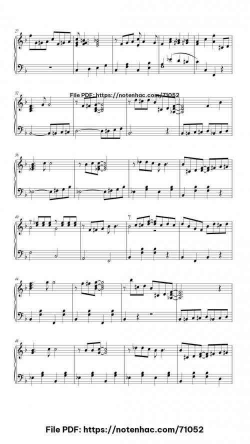 Hesitation Blues piano sheet music free pdf