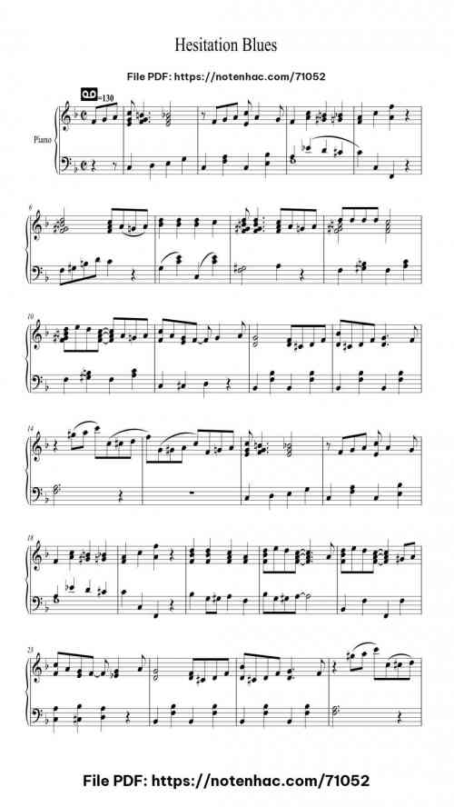 hesitation blues