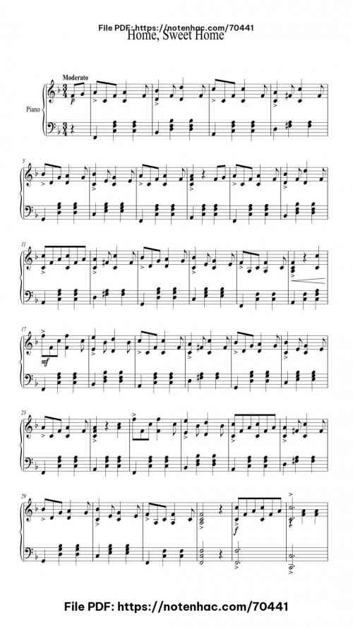 home sweet home ragtime version 1915
