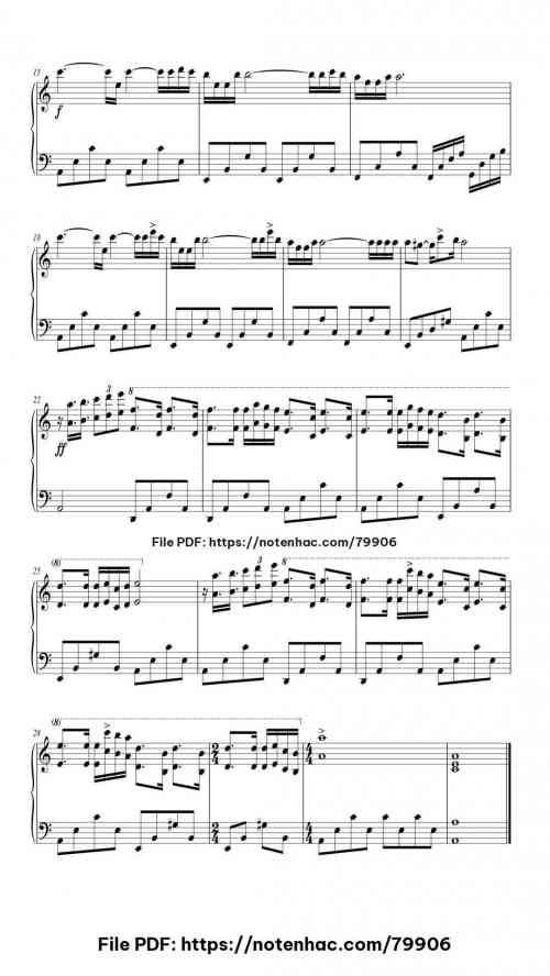 Hungarian Sonata by Richard Clayderman Level Intermediate 4 Hungarian Sonata piano sheet music free pdf
