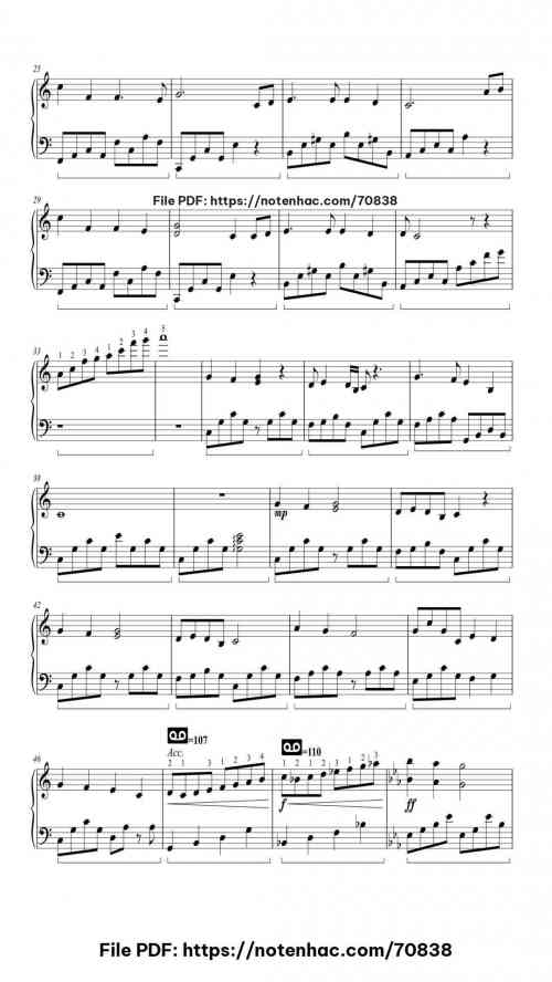 I See the Light piano sheet music free pdf