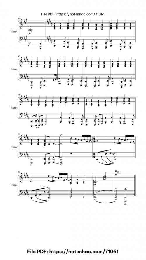 I Will Always Love You (Accompaniment Version) piano sheet music free pdf