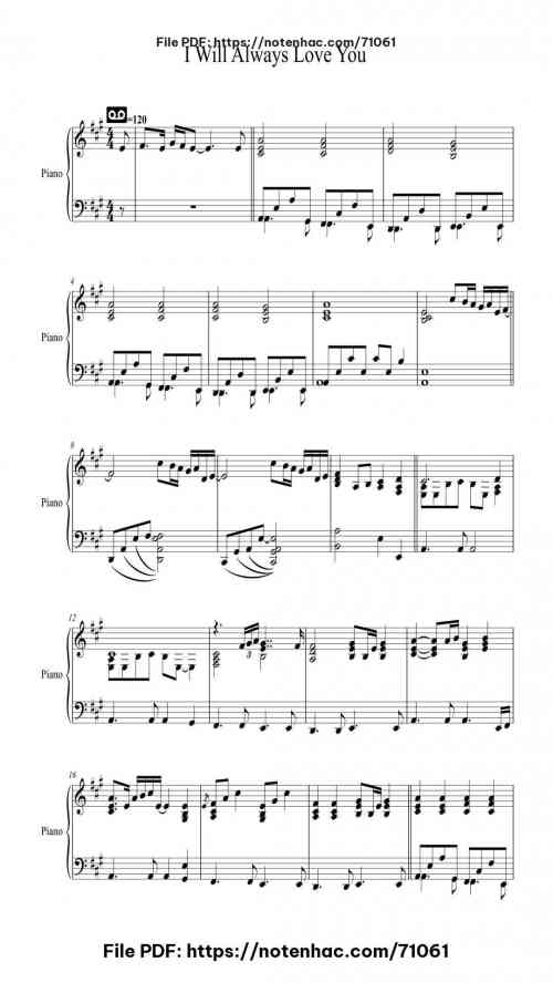 i will always love you accompaniment version