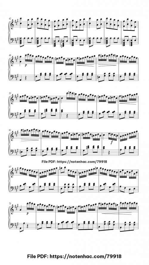 III. Rondo alla turca – Sonata No. 11, K. 331 by Wolfgang Amadeus Mozart Level Mid-Advanced 7 III. Rondo alla turca – Sonata No. 11, K. 331 piano sheet music free pdf