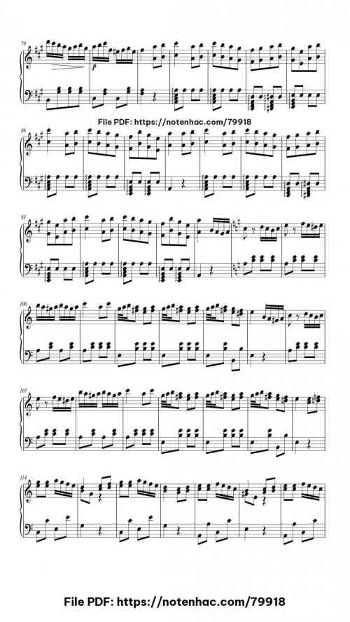 III. Rondo alla turca – Sonata No. 11, K. 331 by Wolfgang Amadeus Mozart Level Mid-Advanced 8 III. Rondo alla turca – Sonata No. 11, K. 331 piano sheet music free pdf