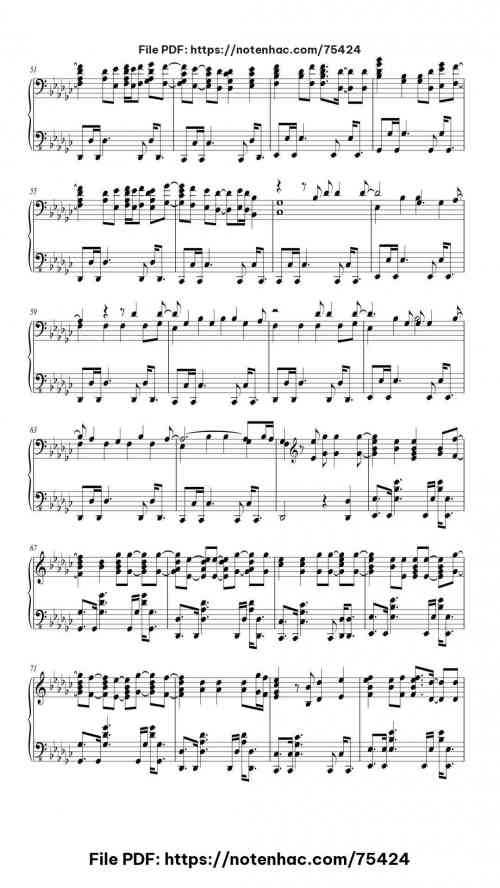 In the End piano sheet music free pdf
