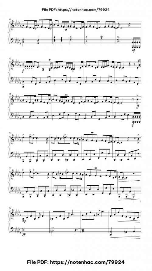 It's been so long by The Living Tombstone Level Intermediate 7 It's been so long piano sheet music free pdf