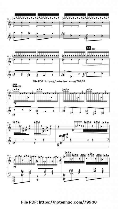 La Campanella in G♯ Minor, S. 141/3 by Franz Liszt Level Advanced 20 La Campanella in G♯ Minor, S. 141/3 piano sheet music free pdf
