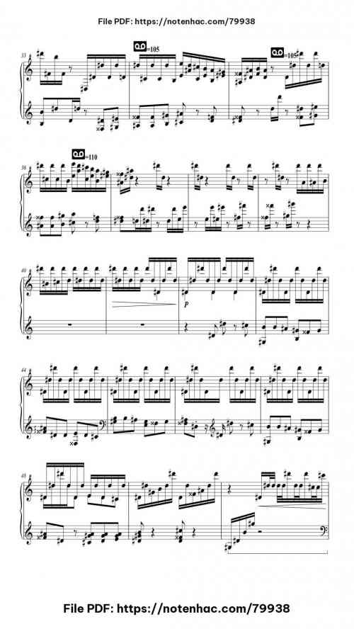 La Campanella in G♯ Minor, S. 141/3 by Franz Liszt Level Advanced 15 La Campanella in G♯ Minor, S. 141/3 piano sheet music free pdf