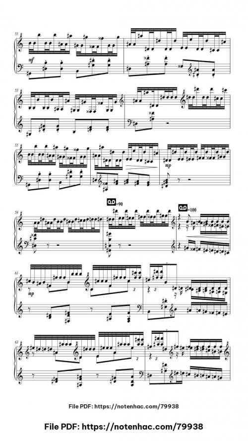 La Campanella in G♯ Minor, S. 141/3 by Franz Liszt Level Advanced 16 La Campanella in G♯ Minor, S. 141/3 piano sheet music free pdf