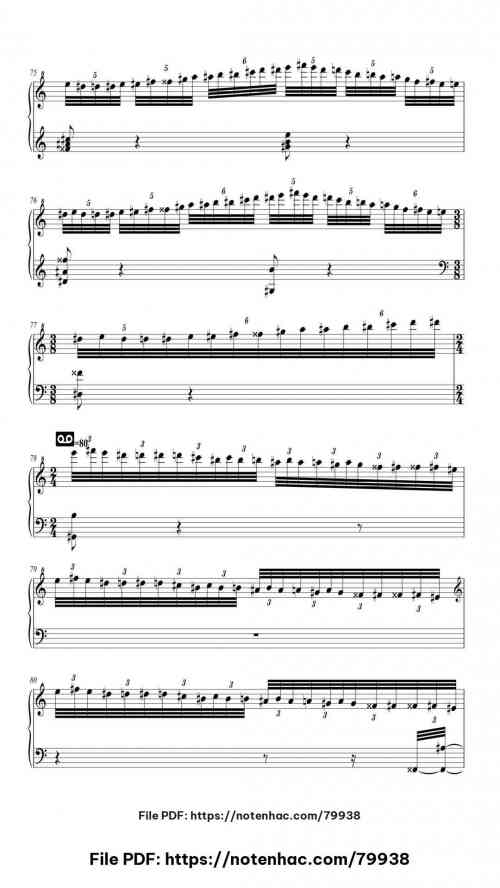 La Campanella in G♯ Minor, S. 141/3 by Franz Liszt Level Advanced 18 La Campanella in G♯ Minor, S. 141/3 piano sheet music free pdf