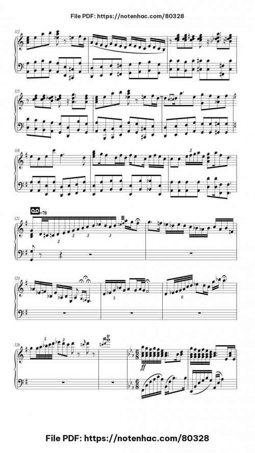 La La Land Epilogue piano sheet music free pdf